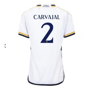 Maillot de foot Real Madrid Daniel Carvajal #2 Domicile Femmes 2023-24 Manches Courte